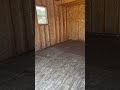 inside a lowe’s storage shed aka tiny home potential