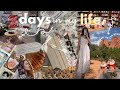 days in my life! ☀️🧚🏻‍♀️🫶🏻 it ends with us movie, reading journal, hiking, fall haul, bookish box...