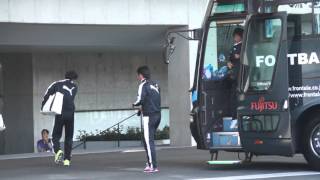 2015年10月24日 川崎 VS 横浜FM 川崎選手バス到着