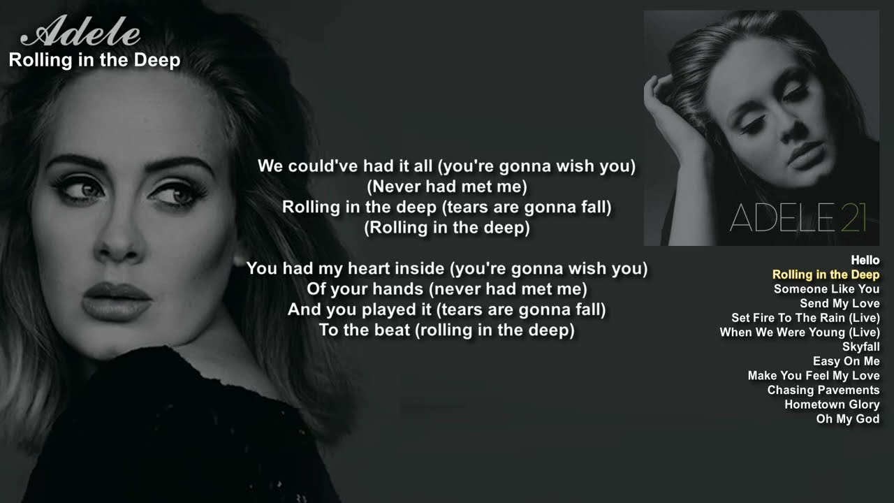 Adele - Rolling In The Deep - YouTube