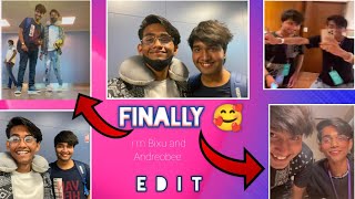 i m Bixu and Andreobee live instagram Andreobee and i m Bixu real life meet-up edit 🥰😘