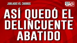 Así quedo el delincuente abatido por el jubilado: nadie reclama el cuerpo del ladrón