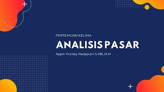 Analisis Pasar