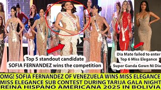 WOW! TOP 6 CANDIDATE PASOK DURING MISS ELEGANCE SUB CONTEST REINA HISPANO AMERICANA 2025