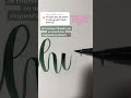 writing names in calligraphy pt. 16 chiara