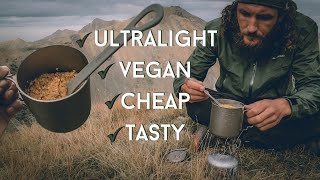 My Ultralight Hiking Meal [High Calorie, Delicious & Vegan!]