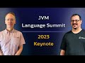 JVM Language Summit 2023 Keynote #JVMLS