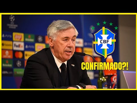 A CBF TEM "SIM" DE ANCELOTTI PARA COMANDAR A SELEÇÃO BRASILEIRA # ...