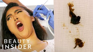 How Earwax Is Professionally Extracted | Beauty Explorers | Insider Beauty
