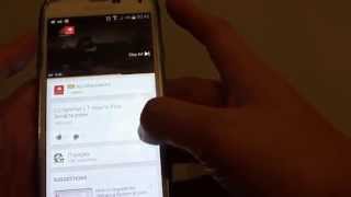 Samsung Galaxy S5: Play YouTube Video in Background While Using Other Apps