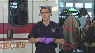 EMS: Training Technique for Glove Removal