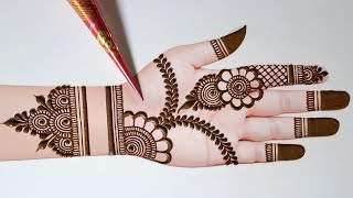 Simple beautiful mehndi design | stylish easy mehndi design | mehandi design | mehndi ki design