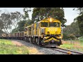 tasrail 2010 2008 2009 77 empty ore train crossing cascade road