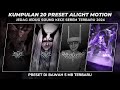 KUMPULAN 20 PRESET ALIGHT MOTION SOUND KECE SEREM TERBARU 2024 | PRESET DIBAWAH 5MB