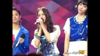 130128 快乐大本营录制 甜蜜蜜 Krystal Ver