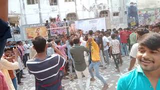 Radhe Shyam movie release on 11/3/22 in Adilabad natraj   70MM AC  celebration in Prabhas fans