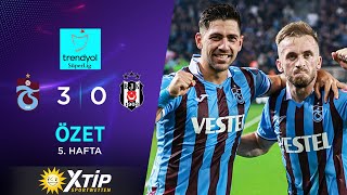 Merkur-Sports | Trabzonspor (3-0) Beşiktaş - Highlights/Özet | Trendyol Süper Lig - 2023/24