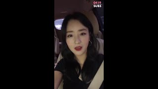 [0419SUBS] 190710 Bomi's Instagram Live