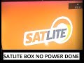 Satlite Box no Power done through jumper