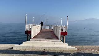 Pogradec Promenade (Shetitorja e Pogradecit) (8 AM) - Pogradec City - Part 1