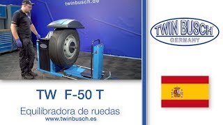 TW F-50 T: Equilibradora de ruedas de camión de TWIN BUSCH®