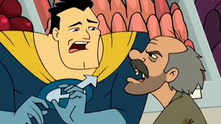 Captain Hero and the Mean Homeless Man! (Drawn Together Clip)