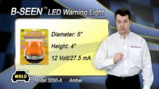 WOLO B-SEEN MODEL 3050-A GEN 3 LED WARNING LIGHT