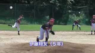 【少年野球】20140614夏季大会印南ジャガースVS中志津パワーズ