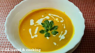 So creamy and very delicious! HOKKAIDO PUMPKIN SOUP with Coconut Milk and Ginger | Vegan Recipe