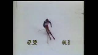 Bojan Križaj wins slalom (Wengen 1981)