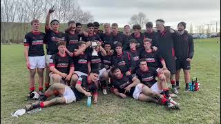 1st XV singing in Timaru