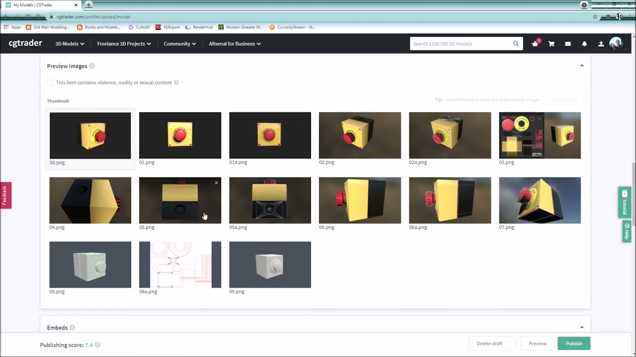Uploading Models To Cgtrader Youtube