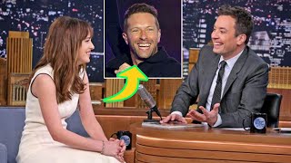 Dakota Johnson makes an unusual wedding confession and says it's a hobby that Chris Martin must do