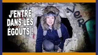 J'ENTRE DANS LES ÉGOUTS DE PARIS !!! Pleins de trucs bizarres 😱| EXPLORATION - Claire