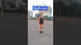 Basic Bounce: Jump rope beginner friendly skill #shorts #cardio #jumprope #workout #fitness #jump