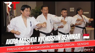 SHIHAN AKIRA MASUDA Kyokushin Karate Seminar bersama MUSASHI PROJECT 🇲🇨