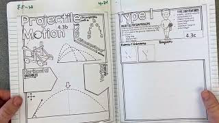 Level 4 Physics Interactive Notebook