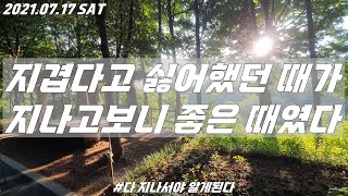 [40살 파이어족의 일상] 토요일 아침 6:30 / 양재천 선샤인 / 지겹다고 싫어했던 때가, 지나고보니 좋은 때였다.