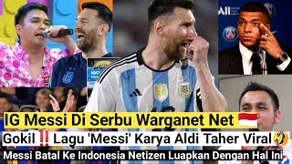Gokil‼️Lagu 'Messi' Karya Aldi Taher Viral 🤣IG Messi Di Serbu Warganet🇮🇩Mbappe Curhat Keputusan MESI