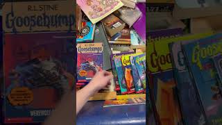 Goosebumps Books Found Goodwill Outlet St. Louis! Collecting Goosebumps! Can we Get the Entire Set?