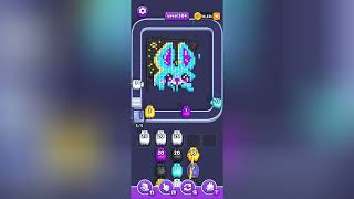 Pixel Flow Level 504 Solution Walkthrough