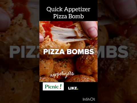 Easy appetizer|| Pizza bomb|| Party Food || Snacks|| #recipe #subscription #shortsvideo #viral #shorts