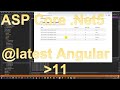 ✅Solved: How to Create 🦸‍♂️ASP Core .Net5 with 📐 Angular 11 LATEST Version, Bootstrap and Material