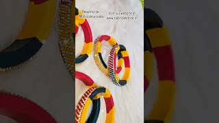 Rajasthani traditional Lac bangles | traditional kac kada design #lacbangles #shorts #shortvideo