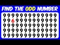 【Easy, Medium, Hard Levels】Can you Find the Odd Emoji out & Letters and numbers in 15 seconds? #99