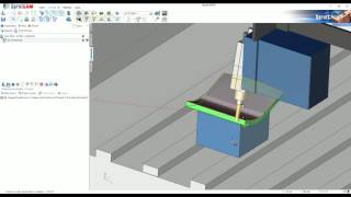 Usinagem em máquina 4x com 6 spindles com Sprutcam