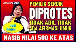 🔴 NASIB PELAMAR NILAI 500 KE ATAS, MANA AFIRMASI UMUR?