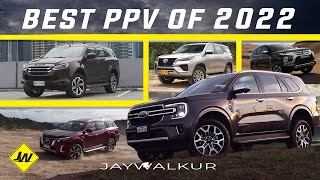 Best PPV of 2022 -Ford Everest VS Toyota Fortuner VS Terra VS Montero VS Isuzu Mu-X