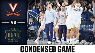 Virginia vs. Notre Dame Condensed Game | 2023-24 ACC Men’s Basketball
