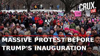 Trump Inauguration 2025 Live News | LIVE People's March In Washington Against Trump | US News